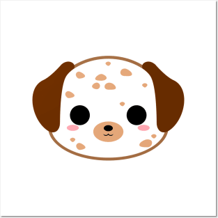 Cute Brown Dalmatian Posters and Art